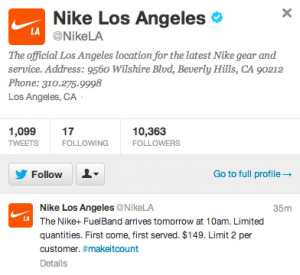 congestión Isla de Alcatraz Lirio What was Nike's Winning Strategy for Twitter | Contently