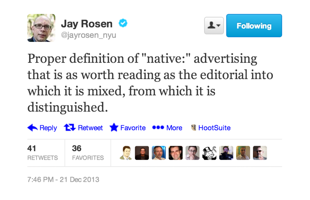 Jay Rosen Twitter