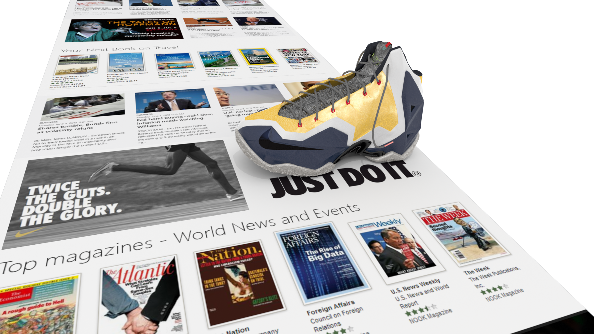 Can 3D Rescue Display Ads?