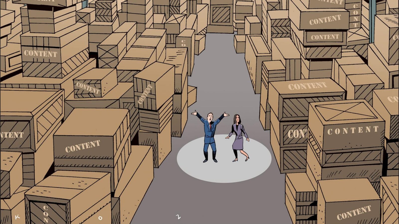 TCS Comic: The Industrial Content Complex
