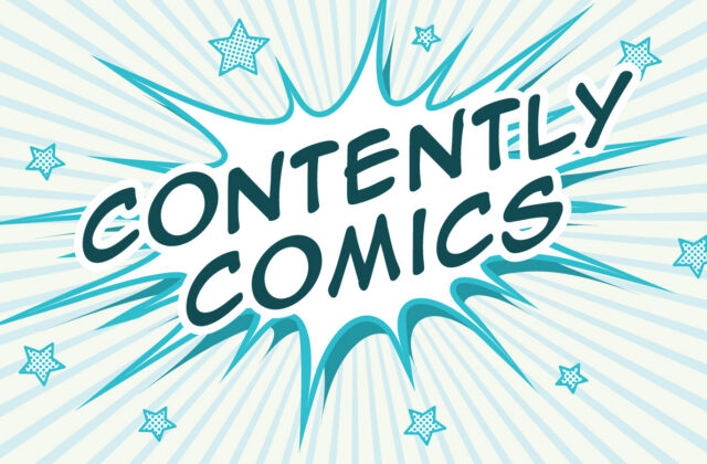 Contently Comic: Brands Saying Bae