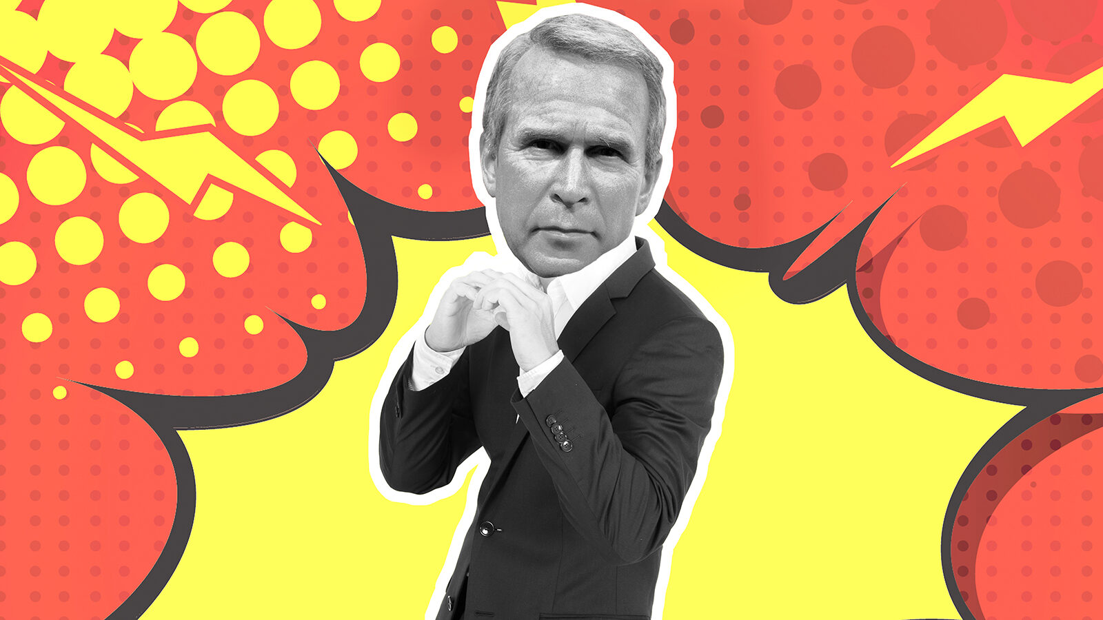 George Bush Fistfight