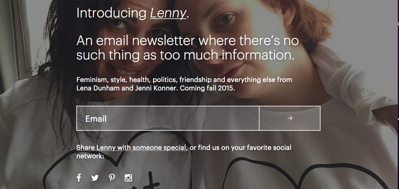  Email Always Wins: Why Lena Dunham is Launching a Newsletter