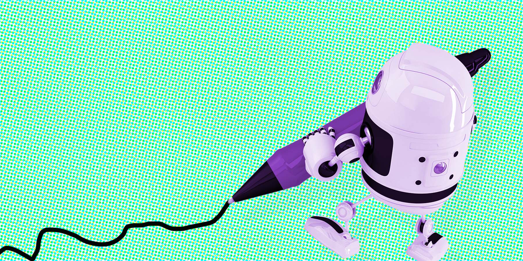 robot writers content marketing