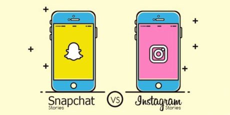 Infographic: The Epic Media Battle Between Instagram and Snapchat