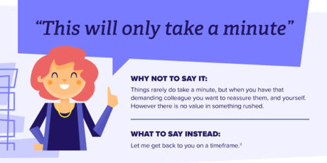 Infographic: 12 Phrases You Should Never Say at Work