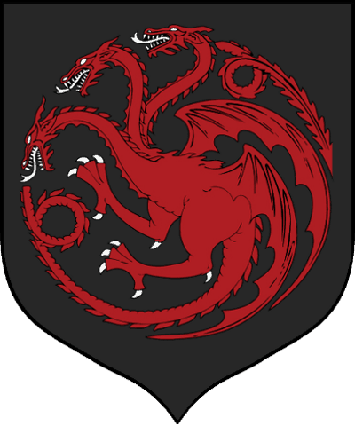 The House Baratheon sigil, Wikimedia commons