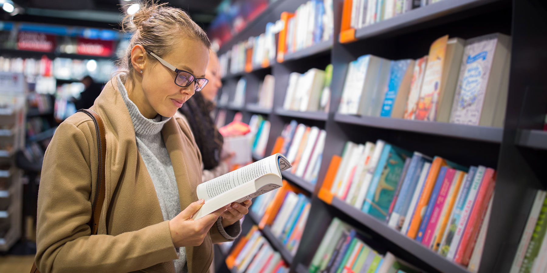 reading books
