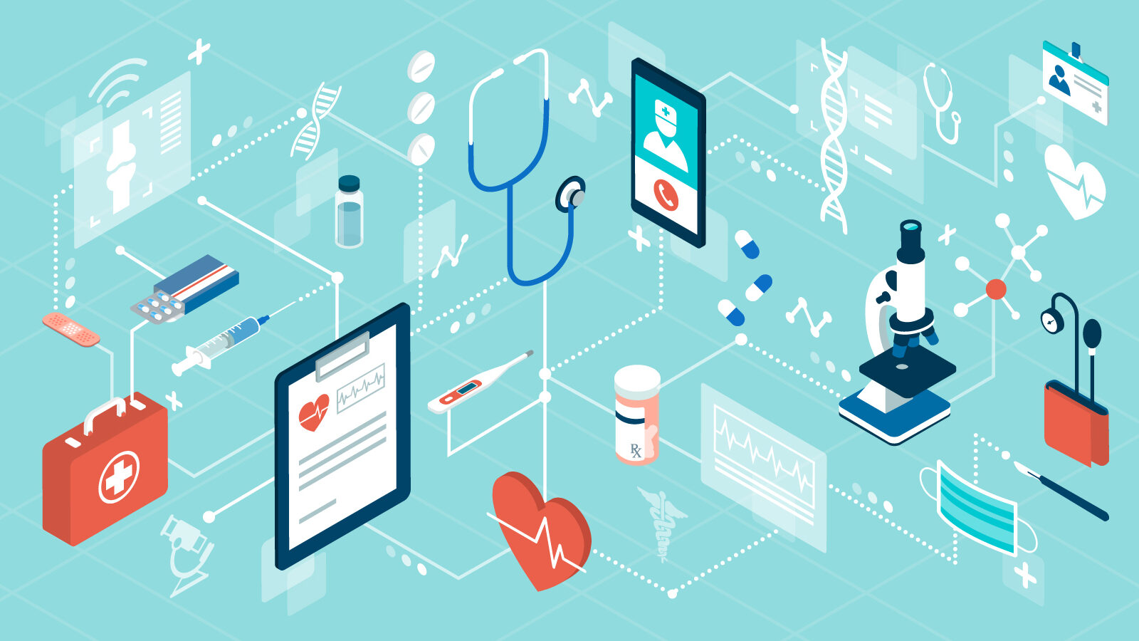 healthcare report no text