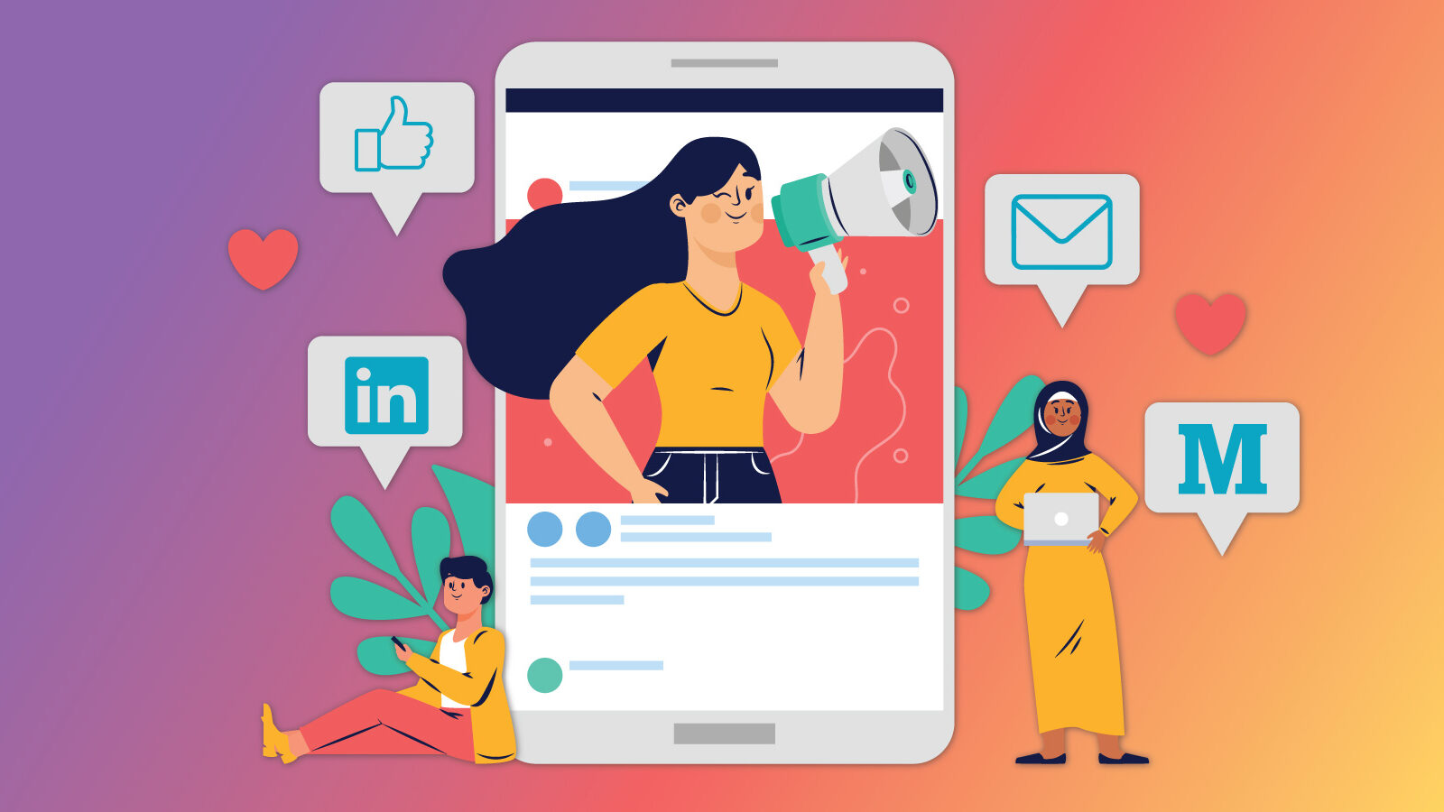 Repost your content to social channels