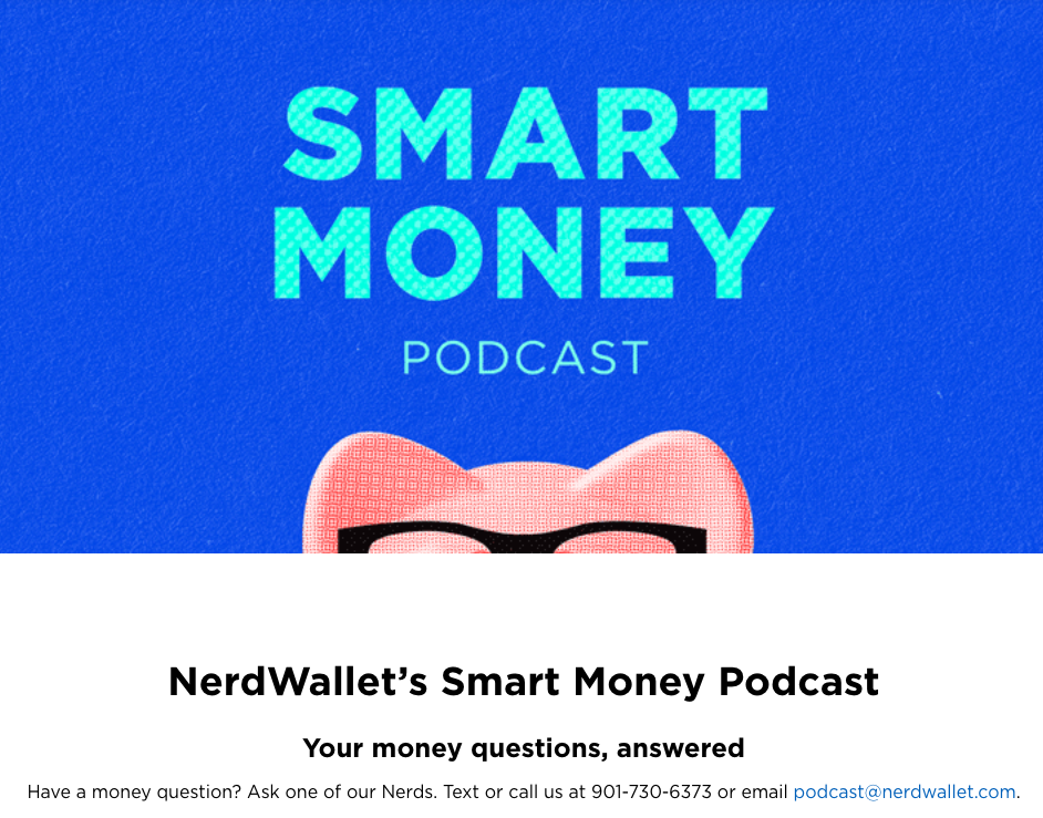 content marketing podcast finance example