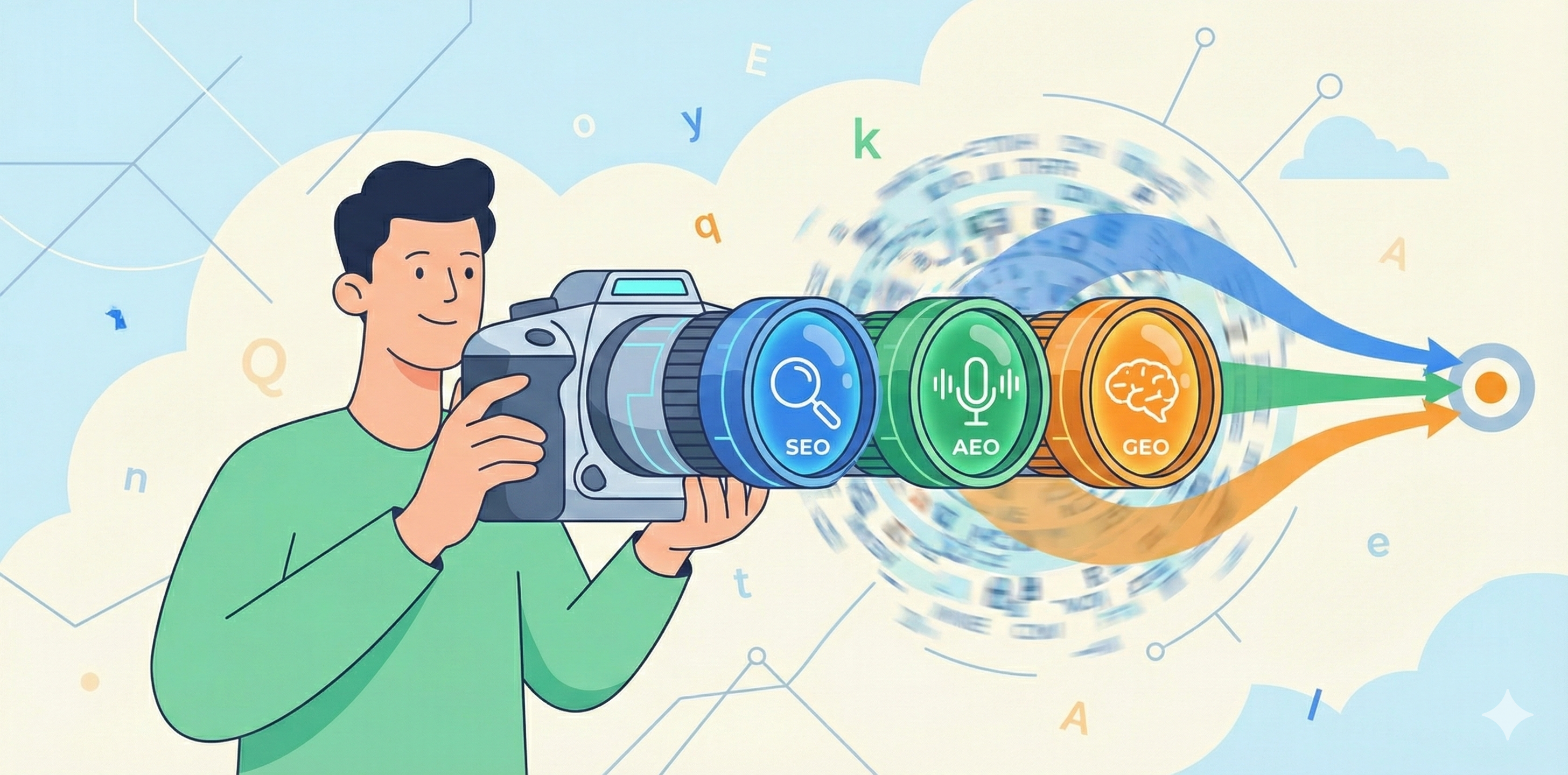 A Marketer’s Guide to the New Alphabet Soup of Search: SEO vs. AEO vs. GEO